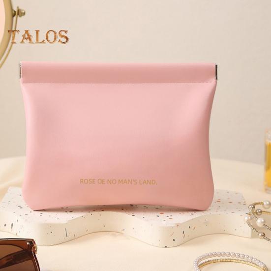 4Pcs Small Makeup Bags Solid Color Wear Resistant Easy To Clean Lipstick Pouch Mini Pocket Coins Headphones Cables Organizer