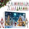 Christmas Gnomes Advent Calendar 2025 24-Day Calendar Countdown Winter Scene Holiday Decor Collectible Figures Gnomes Set for Family