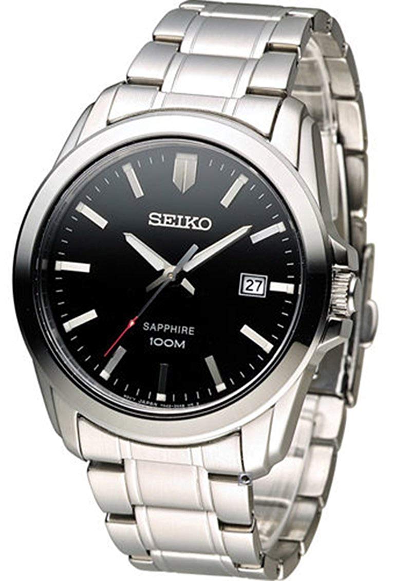 

Чоловічий кварцовий годинник Seiko SEIKO SGEH49P1 чорний