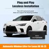 For Lexus ES NX LX UX RX RZ OBD Automatic Window Lifter One-Click Auto Window Up&Down Window Closer Vehicle Locking Plug & Play