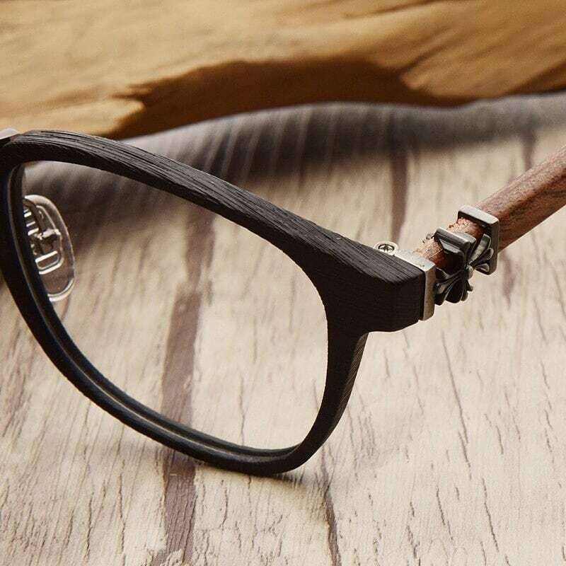 Wooden Handmade Square Glasses