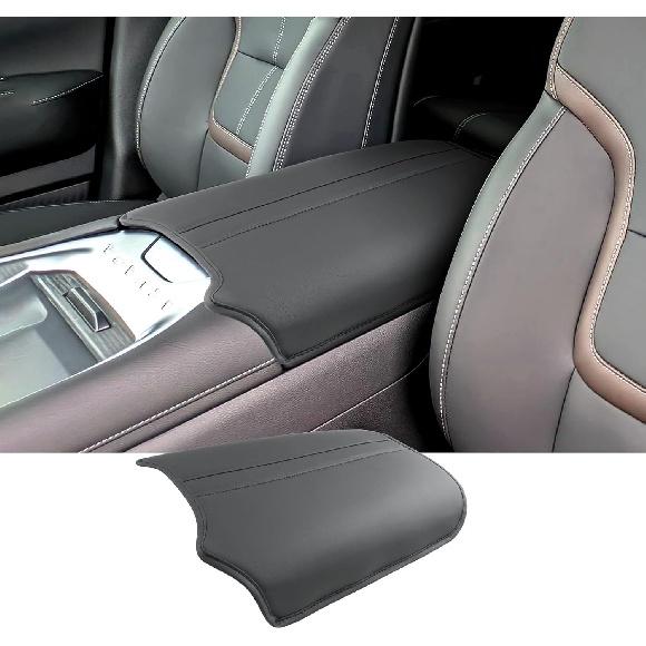 

2025 2026 Armada Center Console Cover for Nissan Armada (SV/SL/Platinum/Pro-4X/Platinum Reserve), Waterproof &Comfy Leather Armrest Cover 2026 2025