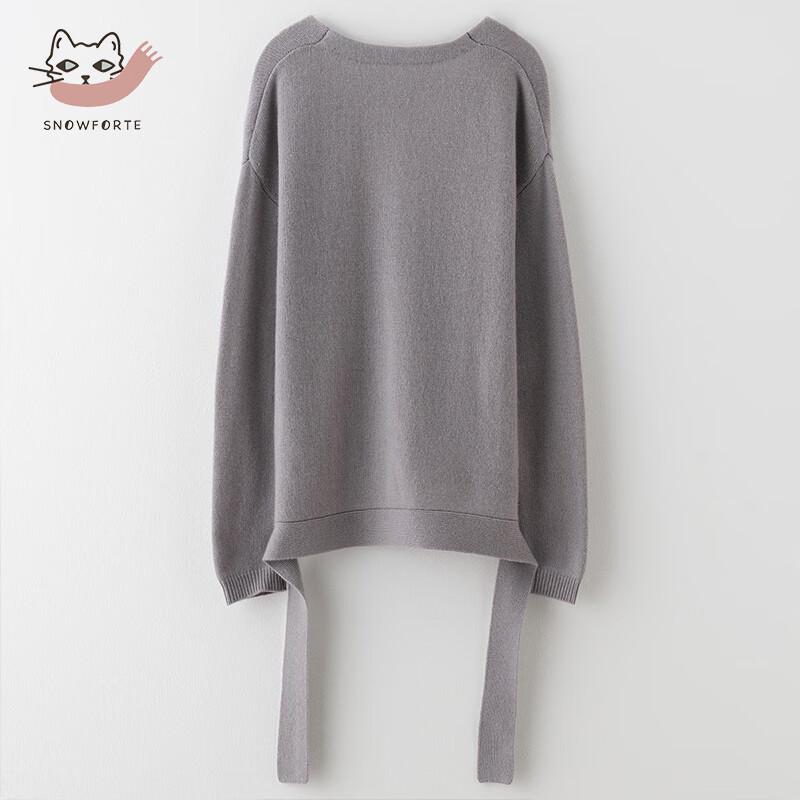 Women's Cashmere Blend V-Neck Sweater