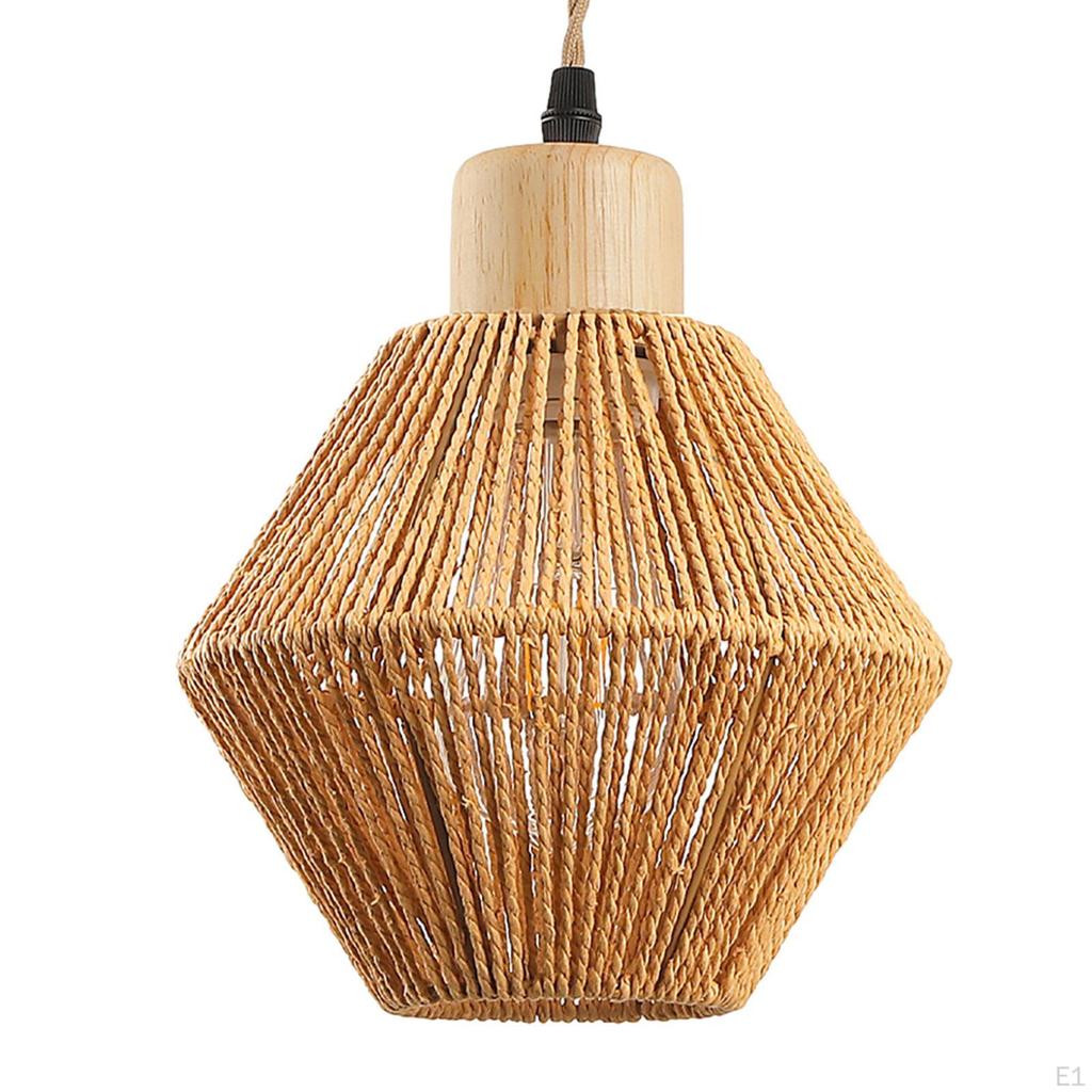 Rattan Wall Sconce Lamp Lighting Fixture for Restaurant Bedroom Reading