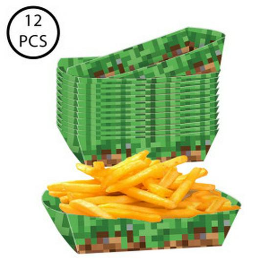 World Cup Football Theme Party Tray - Fried Chicken & Burger Box