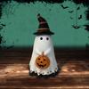 Halloween Ghost Pumpkin Resin Figurine Cute Cartoon Spooky Statue Desk Shelf Decor Party Props Ornament