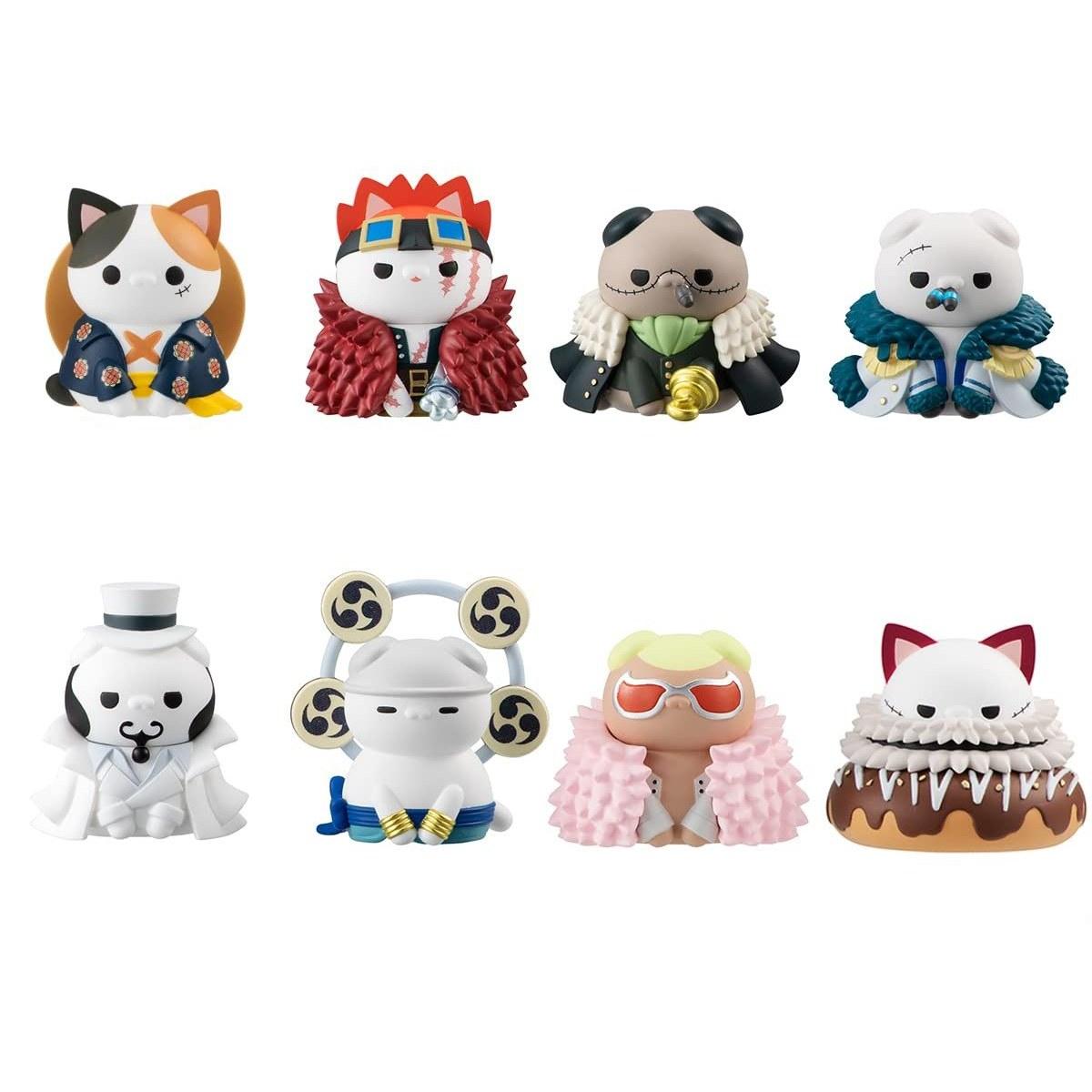 MegaHouse One Piece Nyanpiece Nyan Ver. Luffy Rival Gift Mega Cat Project Figure
