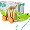 Premium Quality Kids Wooden Animal Puppy Trailer Toy Car For Endless Fun And Imagination