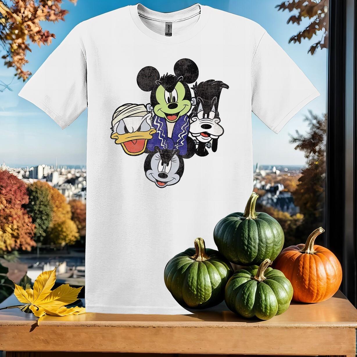 Disney Mickey And Friends T-shirt T shirt Men Women Unisex Tshirt SY206 M