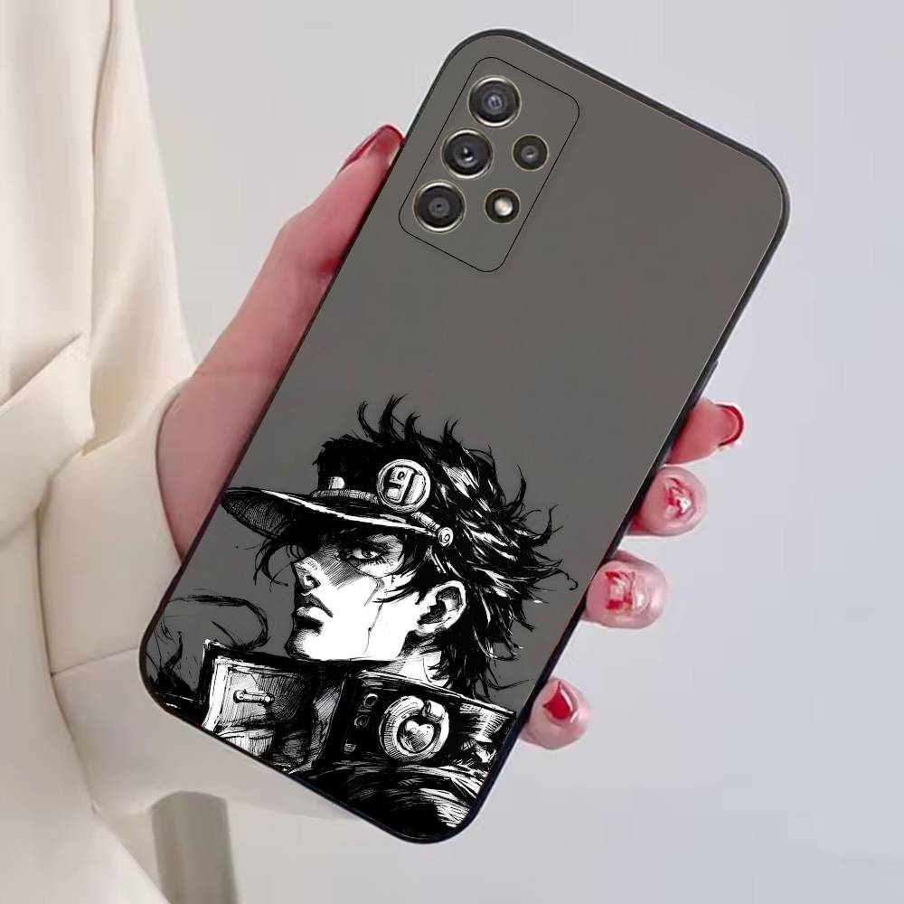 K-Kujo Jotaro Anime J-JOJO Handyhülle Für Samsung S25,S24,S21,S22,S23,S30,Ultra,S20,Plus,Fe,Weiche Silikon Schwarze Hülle