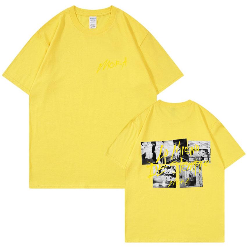 Singer Mora 2025 Graphics Gothic Mens Cotton Harajuku Tee Shirt Crewneck Tshirt Oversized Casual Summer Loose Tshirts Teenagers