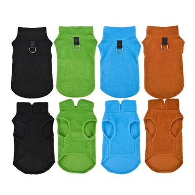 Soft Fleece Dog Clothes For Small Dogs Spring Summer Puppy Cats Vest Shih Tzu Chihuahua Clothing French Bulldog Jacket Pug