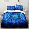 Magic World Dragon Bedding Set Boys Girls Twin Queen Size Duvet Cover Pillowcase Bed Kids Adult Fashion Home Textileextile