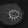 Thorn Fish Bone Chain Bracelets Adjustable Link Chain Charm Bracelets Jewelry