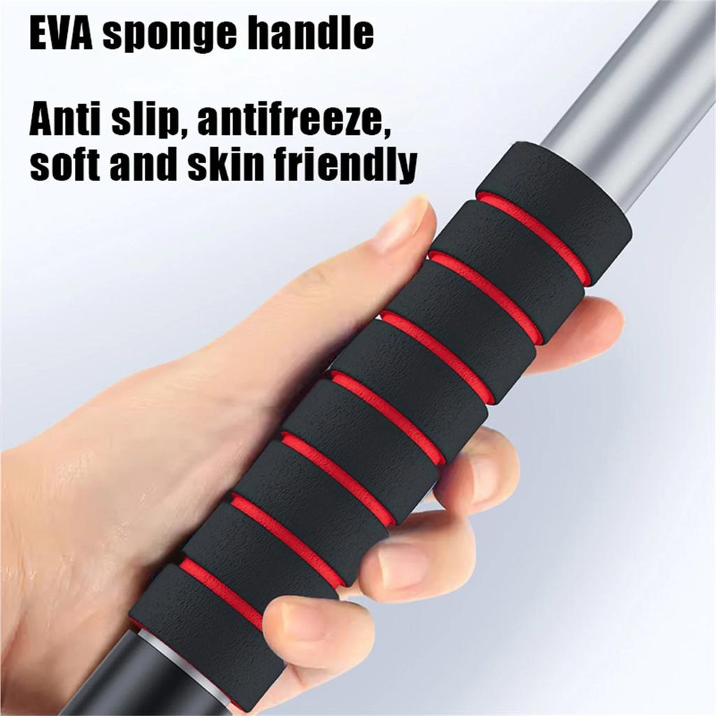 Cleaning Supplies,Car Snow Shovel Aluminum Alloy Telescopic Snow Removal Shovel Multifunctional Glass Snow Shovel Cleaning Scraper Snow Brush