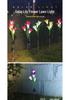 Solar Color-Changing LED Lily Flower Lantern - Outdoor Rainproof Decorative Lawn Light