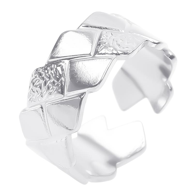 Stainless Steel Rings For Women Men Water Ripples Rainbow/Gold/Silver Color Ring Engagement Fashion Jewelry Party Bague Mujer