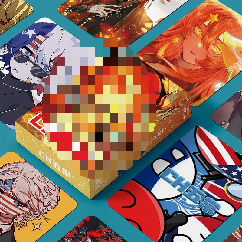 Porcelain Beauty Global Edition: Boxed Set of 55 LOMO Cards with Card Sleeves & Album 55 Cards