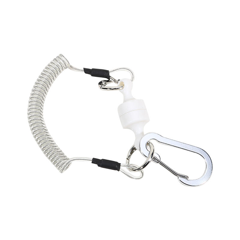Magnetic fishing anti-loss rope carp fishing tools accessories Outdoor fishing goods quick-release strongagnetic portable buckle