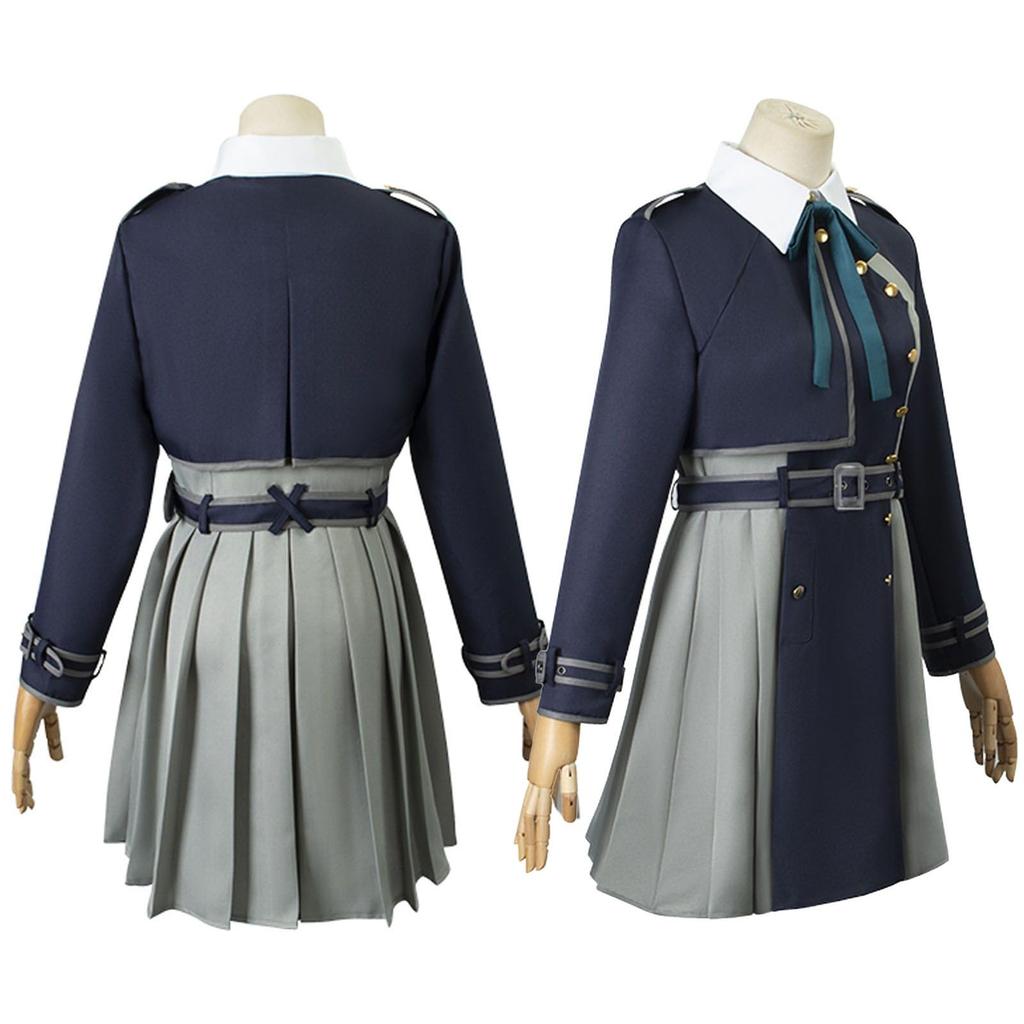 Licorice Coil Chisoku Takina Inoue Cosplay Anime Uniform [Milky Time] Wig, Nishikigi, (Takina Inoue)