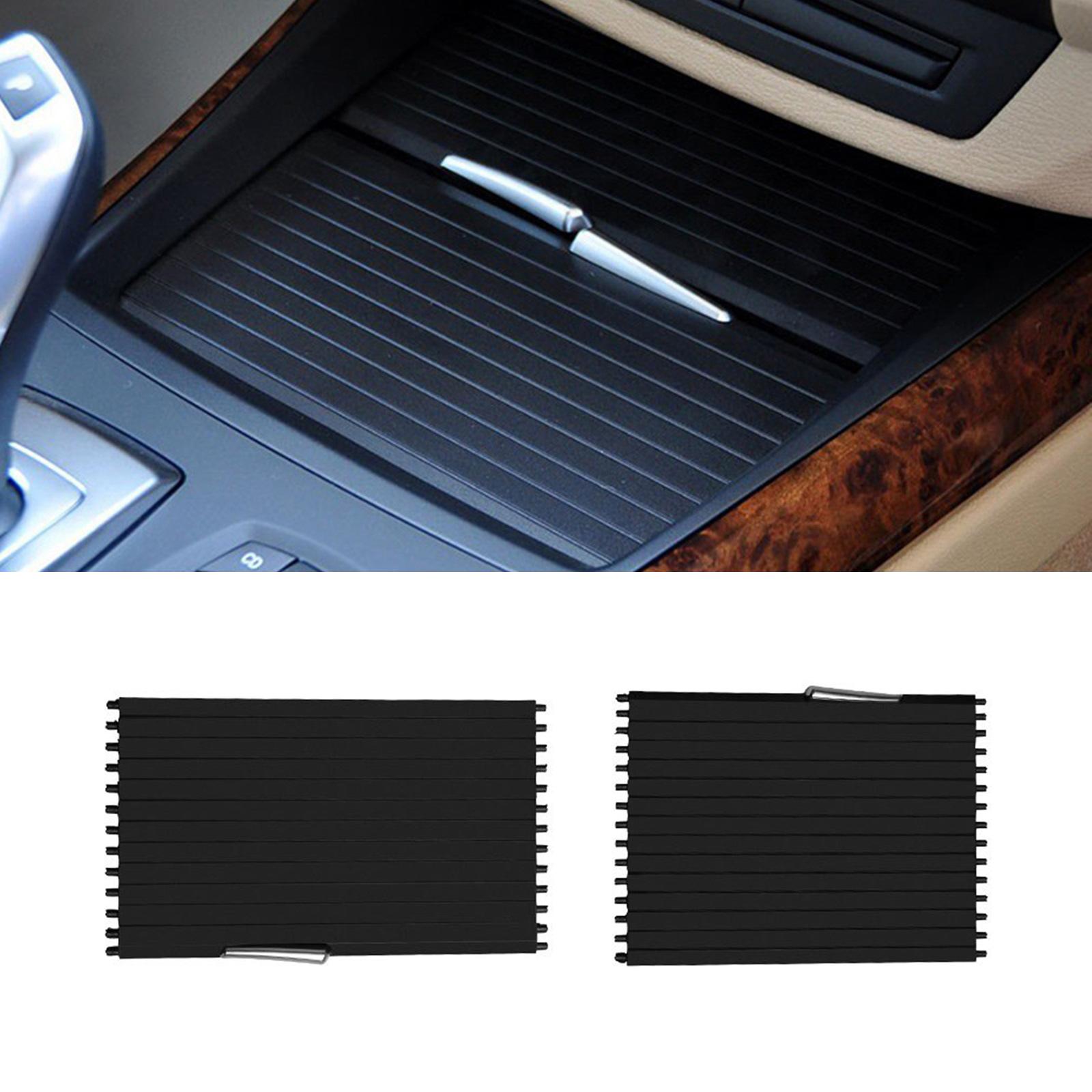 

Автомобильный держатель для чашки, выдвижная крышка, автомобильная подставка для стакана с водой, выдвижная роликовая шторка для E70 E71, автомобильные аксессуары для интерьера 2