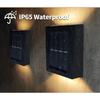 Outdoor Solar Wall Lamp Up and Down Wall Washer Light Waterproof Solar Lights For Garden Street Landscape Balcony Yard Decor