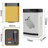 80W GaN Fast Charger, A+C Dual-Port, Compatible with Android and Apple Devices.