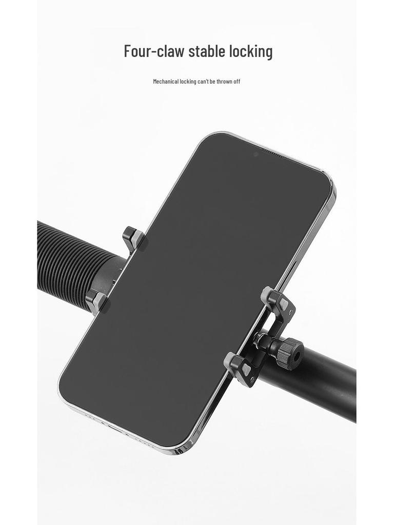 360° Rotatable Anti-Shake Phone Mount for Bikes and Motorcycles
