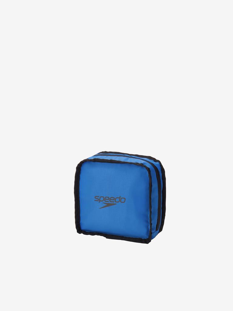 Speedo Pocketable Mesh Bag, Blue/Black