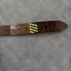 Used Leather Belt Brown 85cm