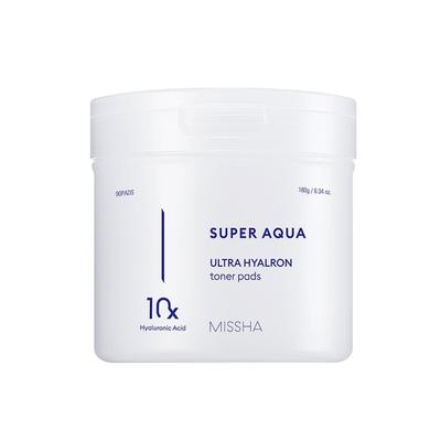 Super Aqua Ultra Hyalon Toner Pad 180g