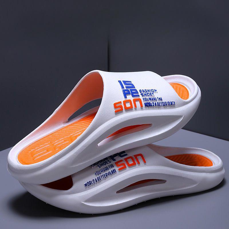 

Холодные тапочки для мужчин и женщин, спортивные, EVA, не вонючие, нескользящие, спортивные, для летнего домашнего использования 44-45