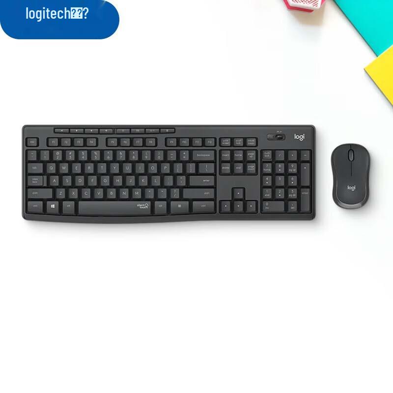 

Logitech MK295 Silent Wireless Keyboard and Mouse Combo