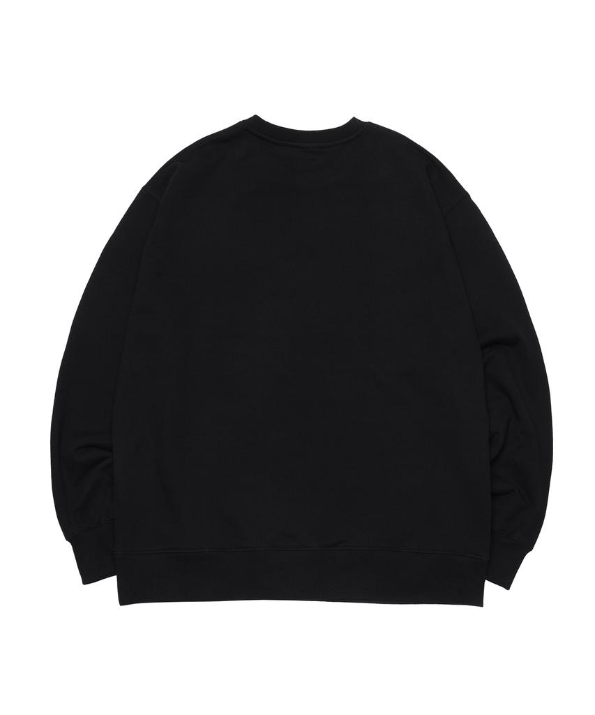 CAMEL WORK Butterfly Sweatshirt (Black)