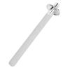8in Stainless Steel Carbonation Stone Aeration Oxygenation Stone with 1/4in NPT Female Gas Inlet