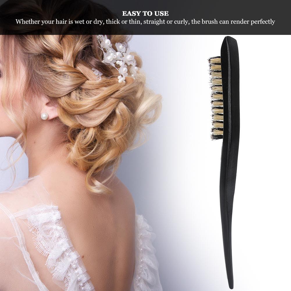 Professional Hair Brush Comb Barber Salon Comb Hairdressing Styling Tools Wooden Comfortable