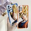 Clear Phone Cover Case for Samsung Galaxy A50 A72 A31 A52 A21s A52s A32 A71 A12 A51 A16 A17 Cool Dragon-Ball Goku