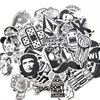 Skateboard Stickers Set 60 stuks Skateboard Vinyl Sticker Skate Graffiti Laptop Auto LS