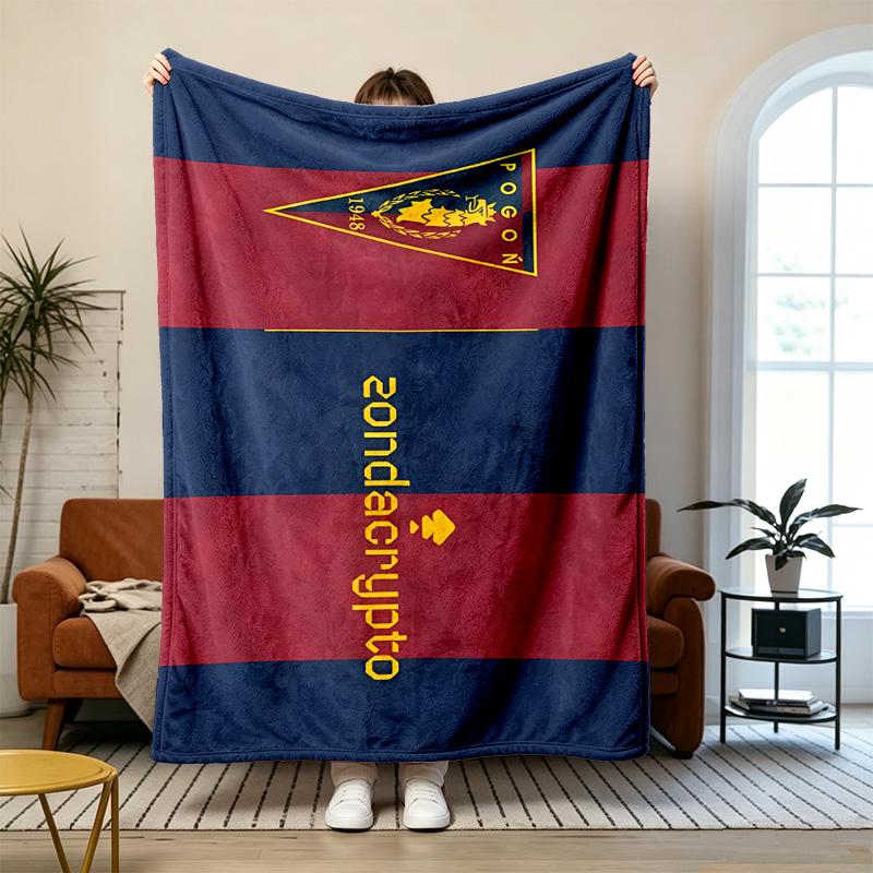 pogon szczecin Soft and comfortable flannel Suitable for sofas living rooms outdoor camping travel and also makes a great anniversary gif