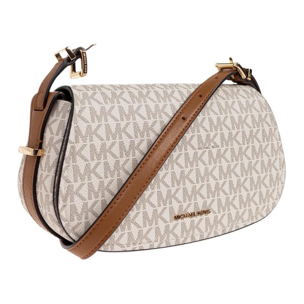 MICHAEL KORS Lydia PVC Crossbody Bags Small Women's Ecru 32S5GL0C1B-CREAM