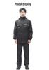 Reflective Raincoat and Pants Set for Electric Motorcycle Riding
