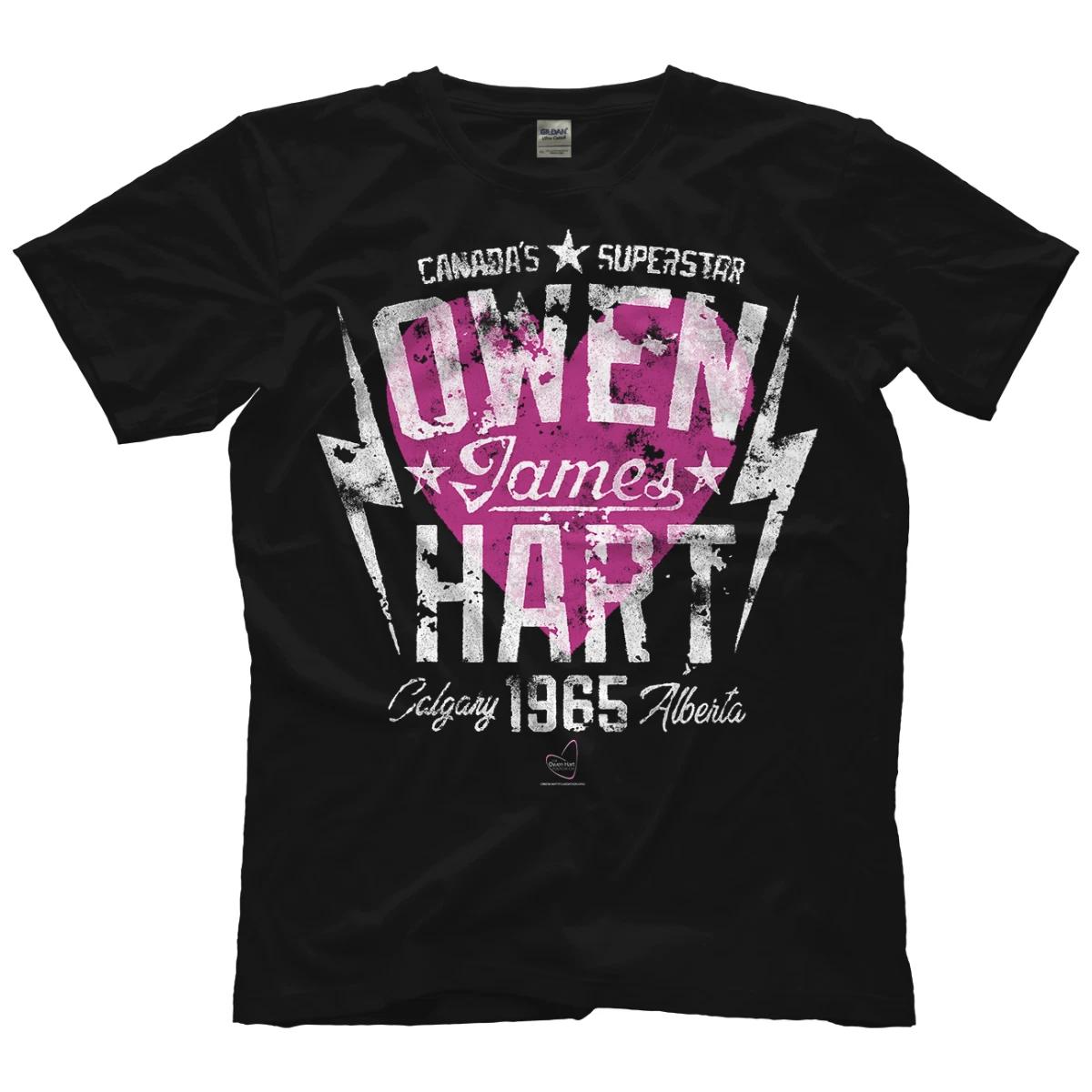 Owen Hart - Owen Hart - Canada s Superstar Men s and Women s T-shirts L