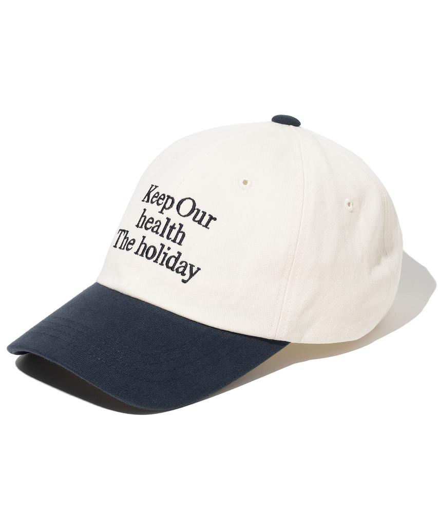 MILLO ARCHIVE Holiday Signature Ball Cap [Cream Navy]