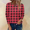 Women's Long Sleeve Button Down T Shirts V Neck Casual Tunic Tops Women Casual Tops