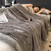 Coral Fleece Autumn Winter Warm Blankets for Bed Thicken Velvet Blanket Quilt Soft Comfortable Warmth Quilts Washable Machine