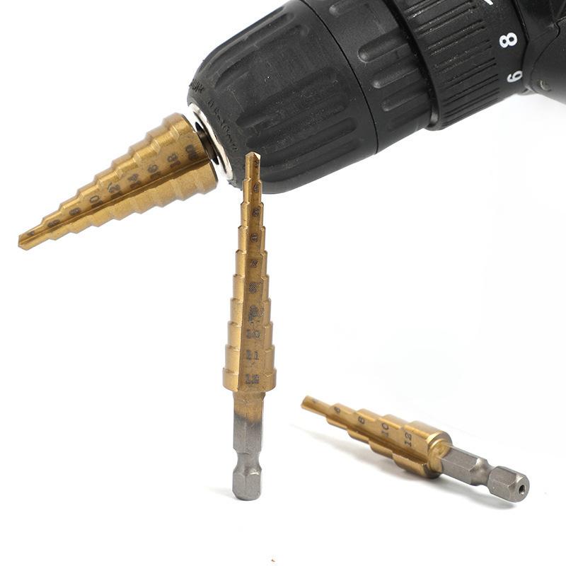 Drill Bit Set 3 Piece Small Hole Cutter for Wood Plastic