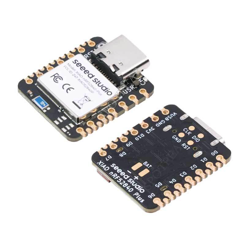 XIAO nRF52840 Plus BLE Development Board with Mic/Sensor, Arduino-Compatible