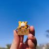 1/4 Pcs Kawaii Mini Cat Ornament Garden Kitten Statue Gift for Kids Children Baby Room Decoration Toy Miniature Figurines Home D