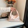 Retro Bag Women's New Silk Jacquard Handbag Shoulder Messenger Bag Texture Versatile