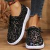 36-45 Large Size Party and Daily Color Changing Material Women's Lace-up One-toe Fashion Flat Comfortable Lightweight Casual Sports Shoes